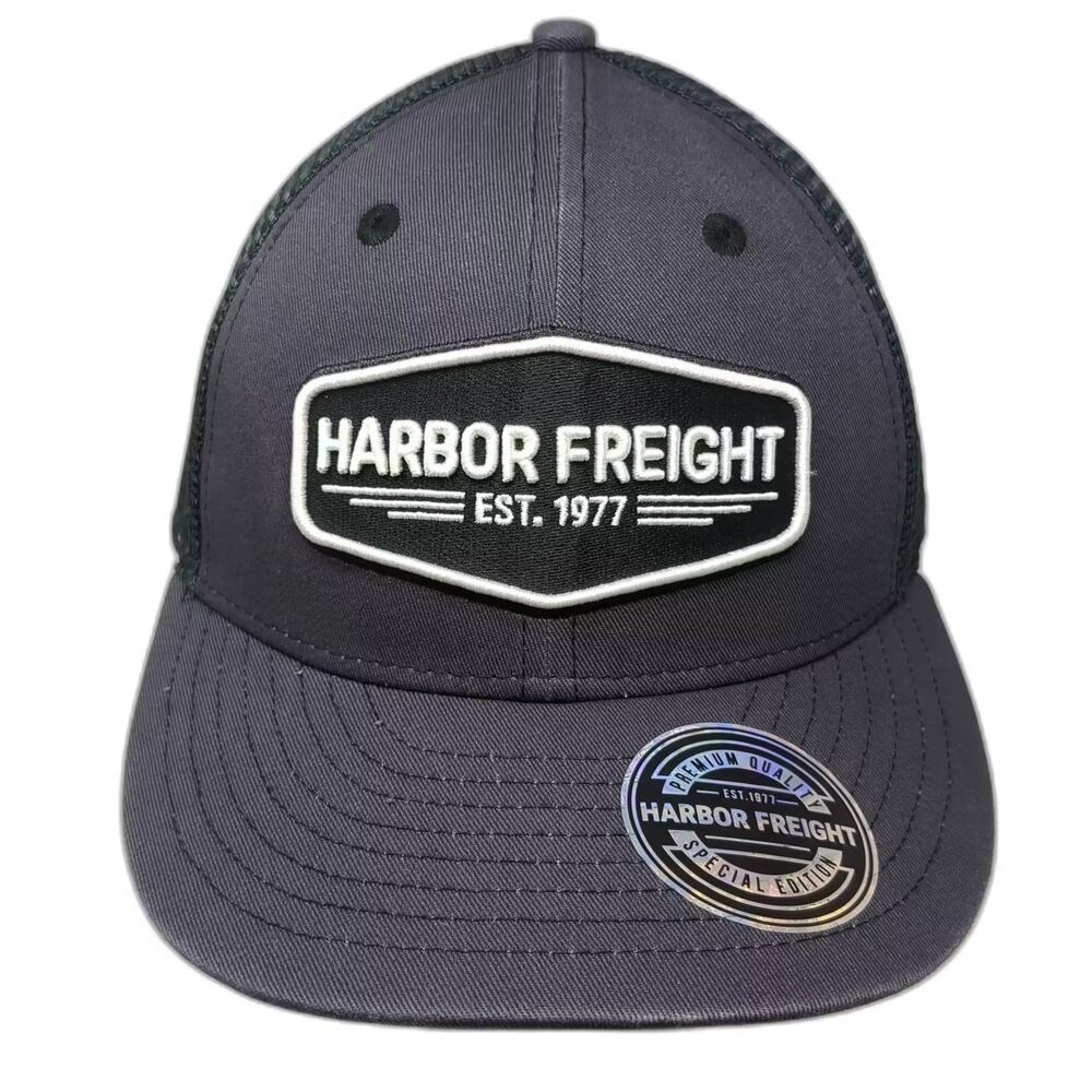 Harbor Freight Gray Trucker Hat One Size Special Edition Adjustable Snapback
